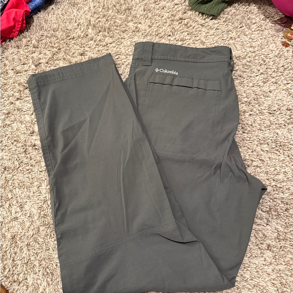 Columbia Men's Charcoal Hiking Pants